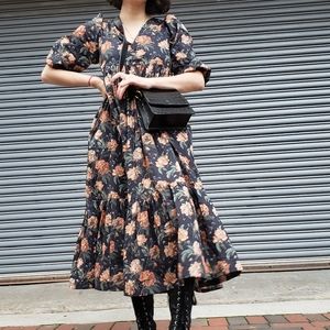 Offon Clothing Floral Maxi Dress
